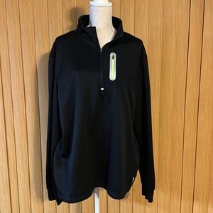 Men’s Black Fila pullover, size XXL